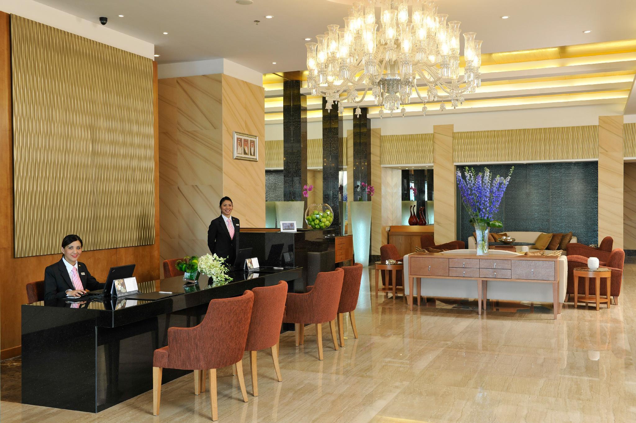 Fraser Suites Seef Bahrain Μανάμα Εξωτερικό φωτογραφία The lobby of the hotel