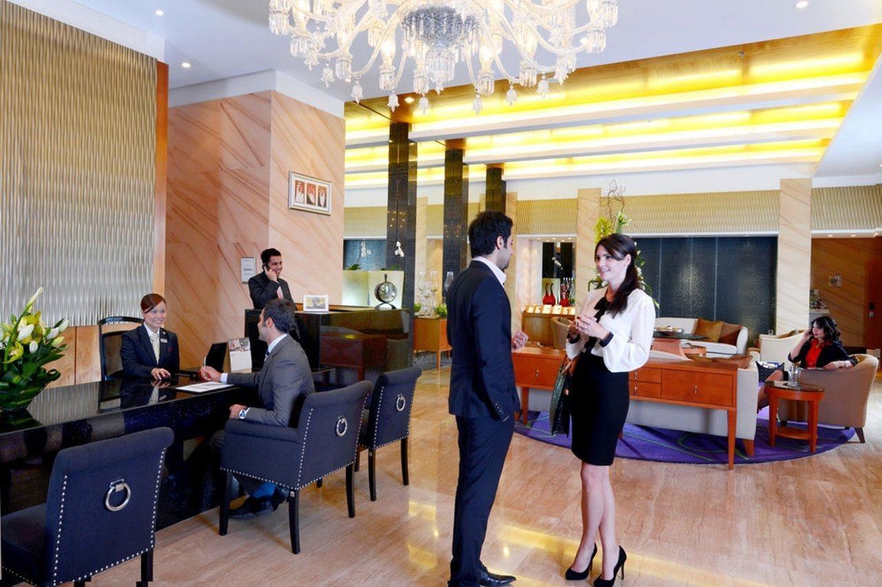 Fraser Suites Seef Bahrain Μανάμα Εξωτερικό φωτογραφία The lobby of the hotel