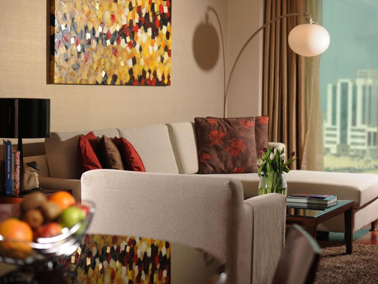 Fraser Suites Seef Bahrain Μανάμα Εξωτερικό φωτογραφία A living room