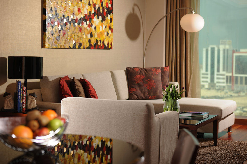 Fraser Suites Seef Bahrain Μανάμα Εξωτερικό φωτογραφία A living room